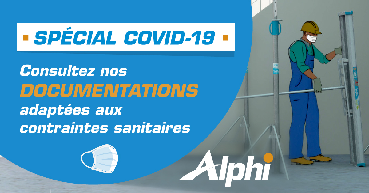 Coffrages Alphi adaptés Covid 19